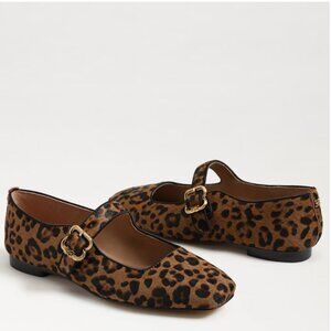 Black and Tan Leopard Mary Jane Shoes Sam Edelman 37